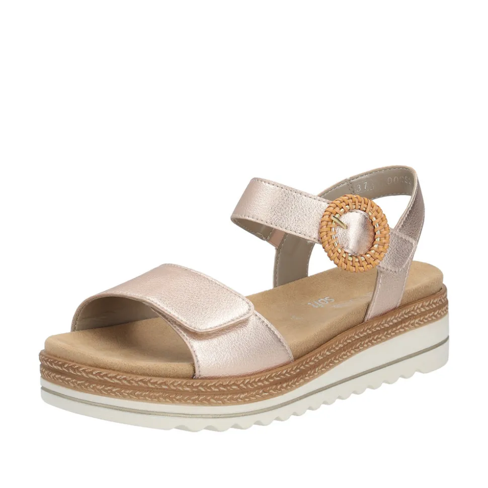 Cheap Rieker Remonte Sandal Dame Rosa