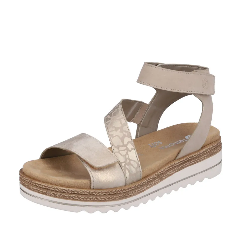 Store Rieker Remonte Sandal Dame Beige