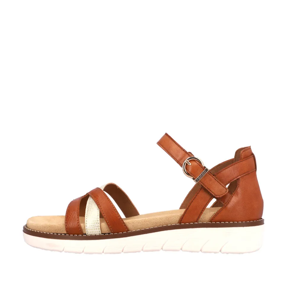 Hot Rieker Remonte Sandal Dame Brun