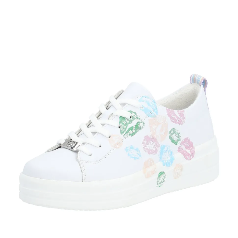 Discount Rieker Remonte Sneakers Dame Hvid