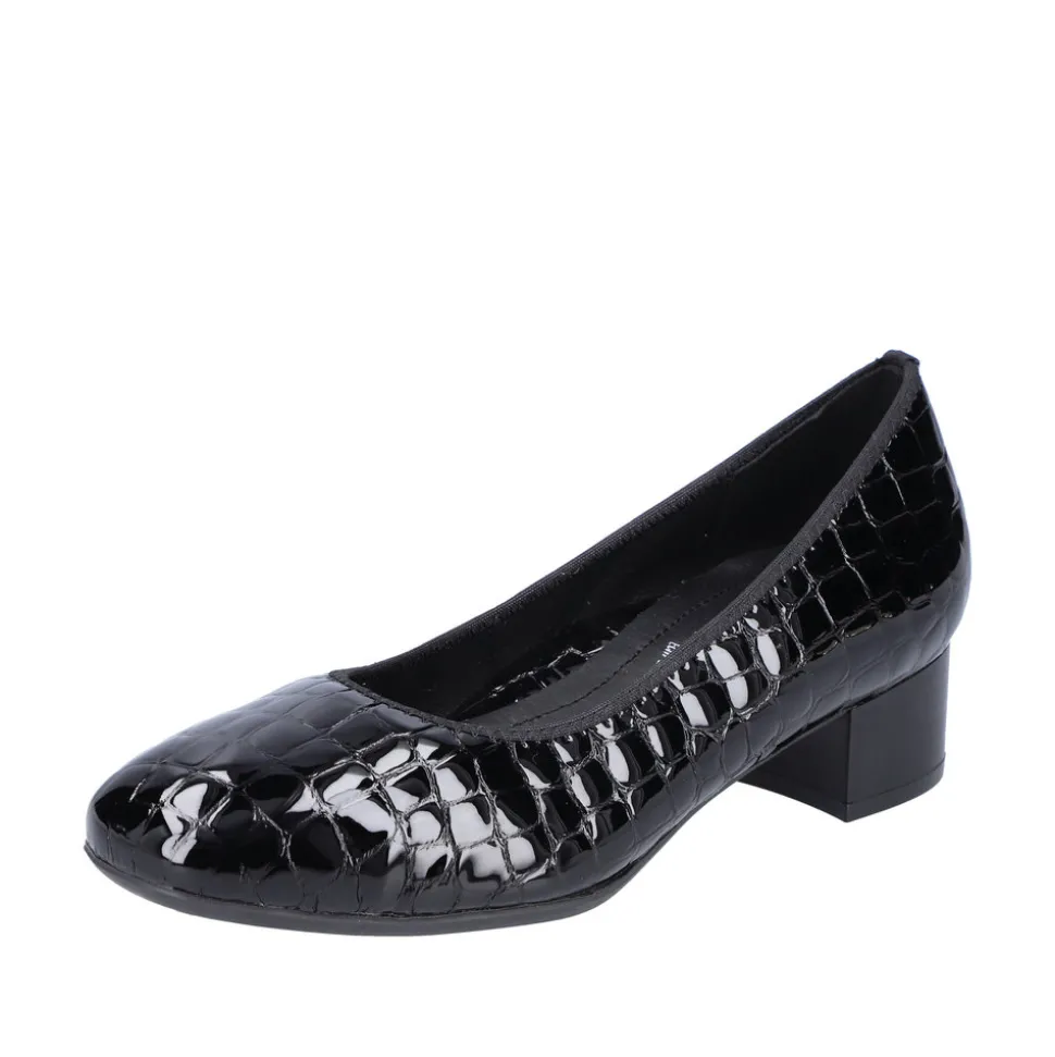 Fashion Rieker Pumps Dame Sort