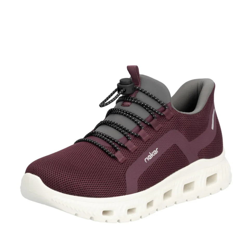 Best Rieker Ready 2 Go Sneakers Dame Rød