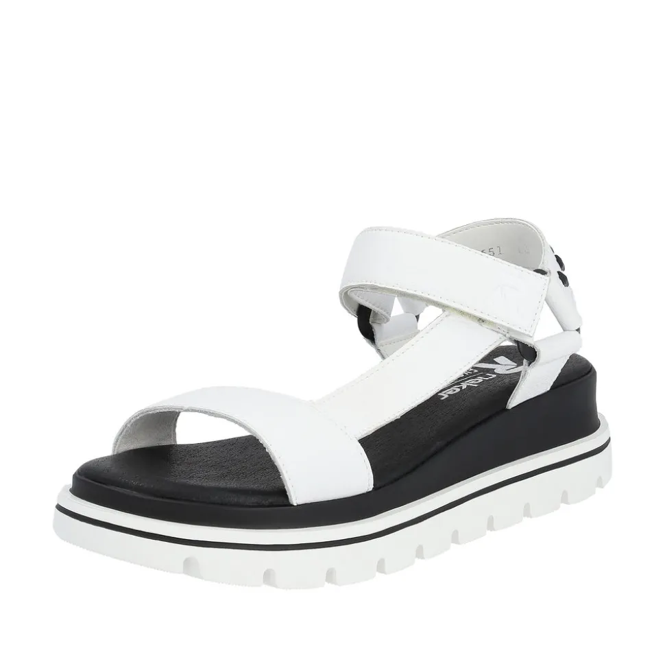 Store Rieker Revolution Sandal Dame Hvid