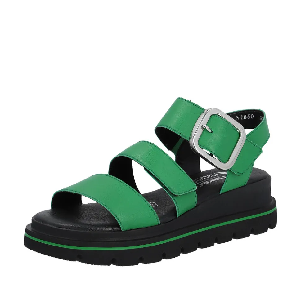 Clearance Rieker Revolution Sandal Dame Grøn