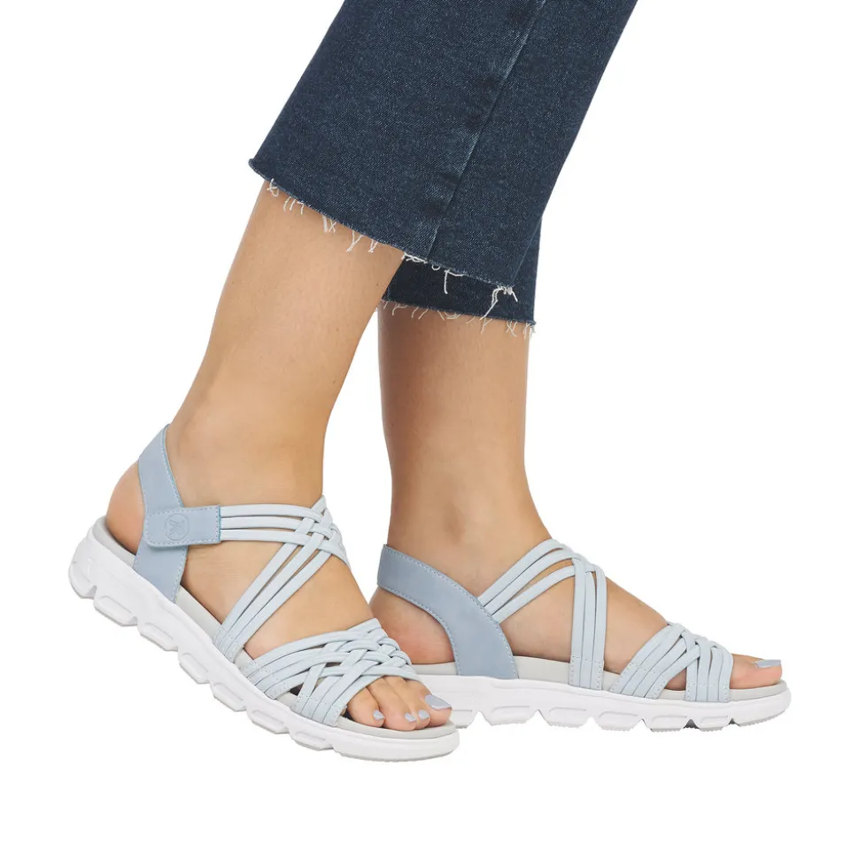 Hot Rieker Revolution Sandal Dame Blå