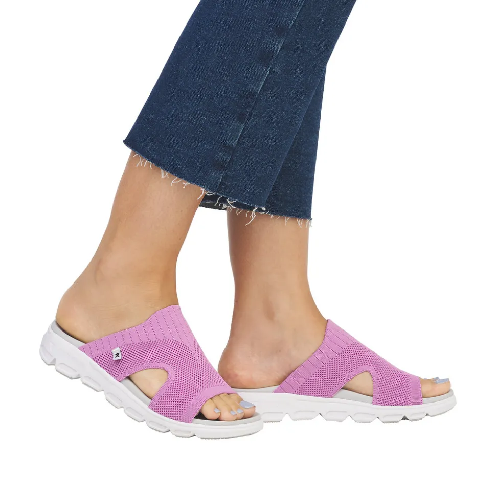 Clearance Rieker Revolution Sandal Dame Lilla