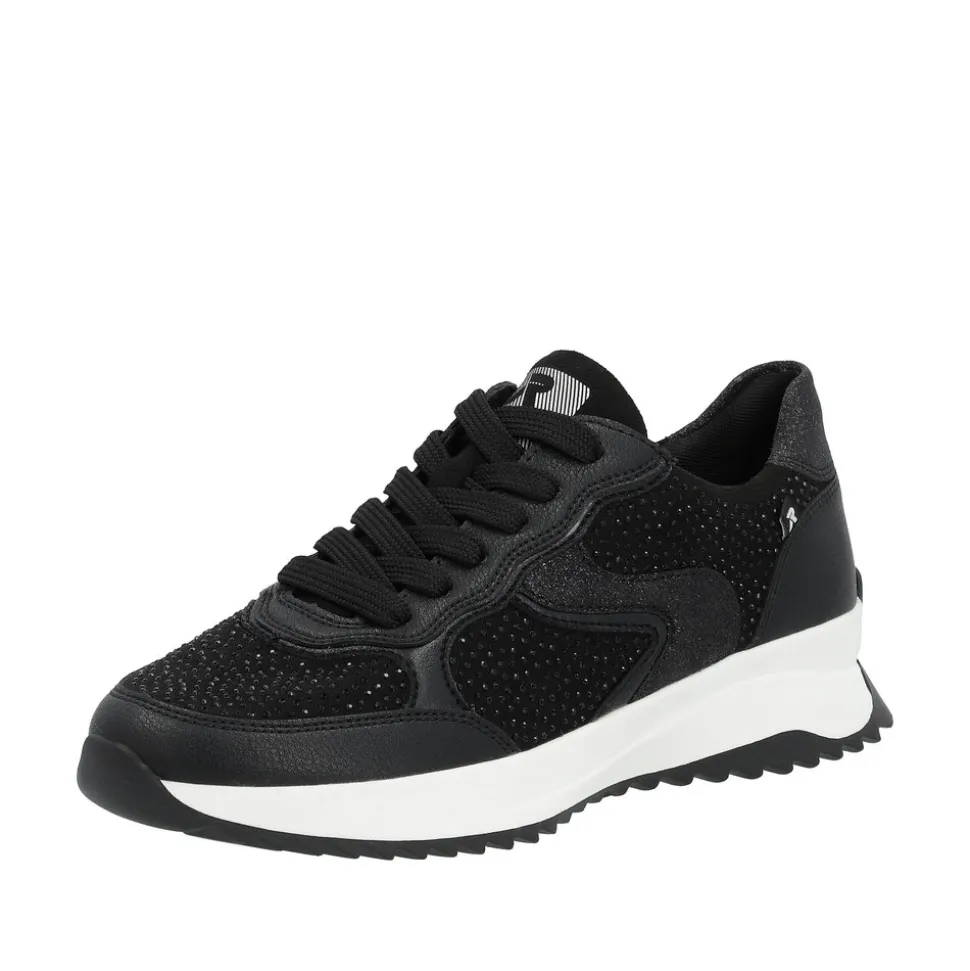 Clearance Rieker Revolution Sneakers Dame Sort