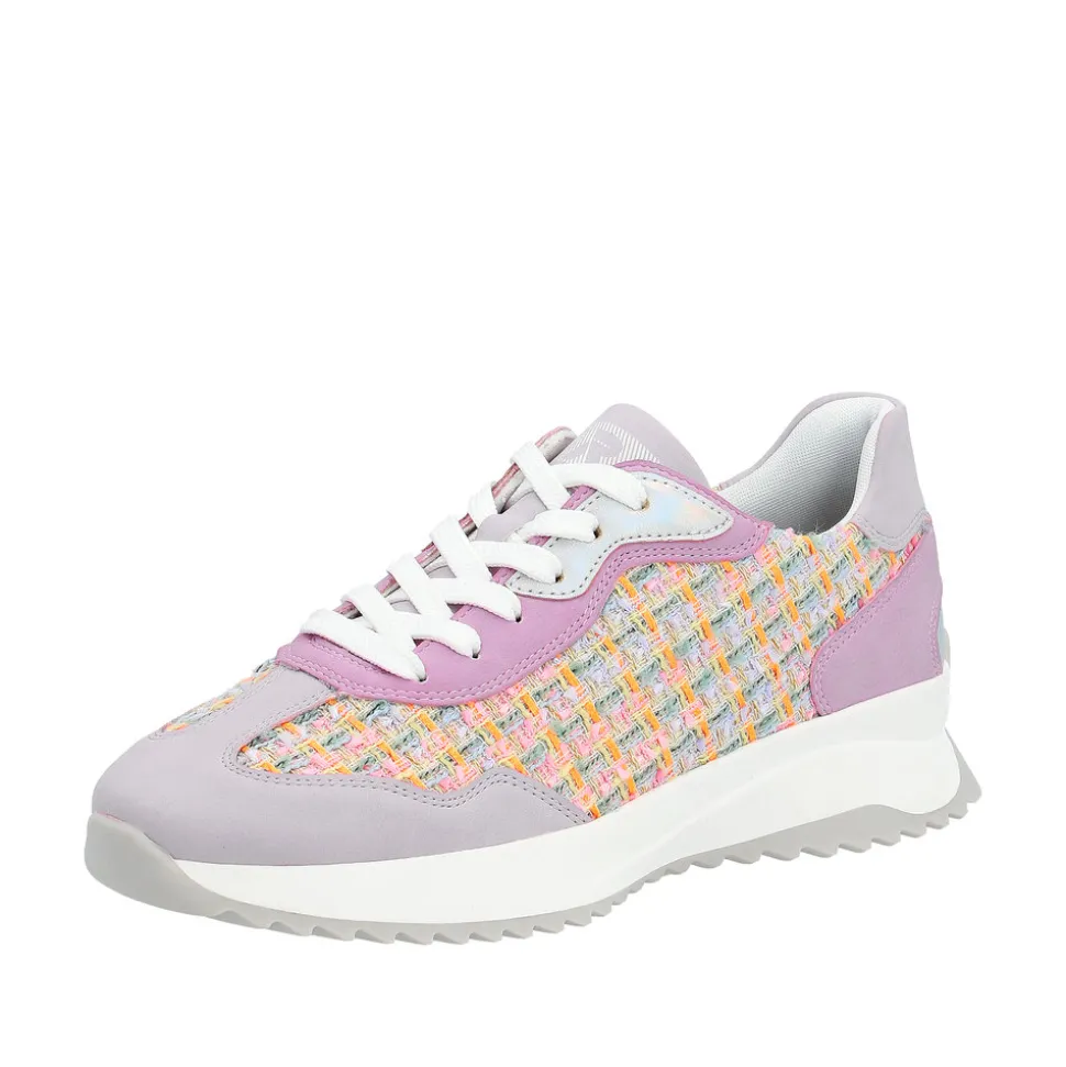 New Rieker Revolution Sneakers Dame Lilla