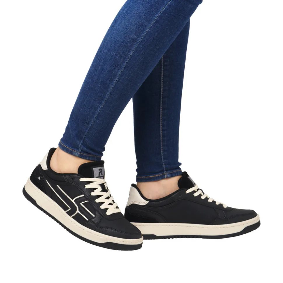 Clearance Rieker Revolution Sneakers Dame Sort