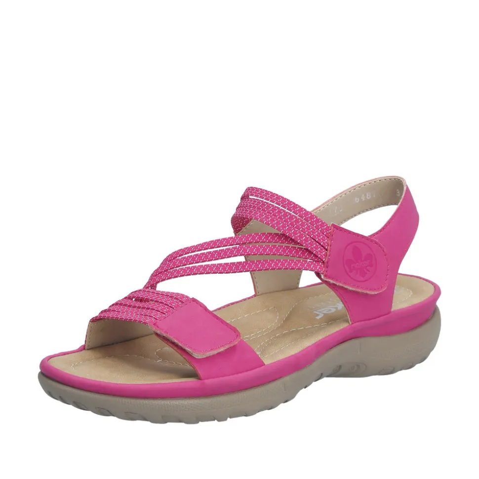 Fashion Rieker Sandal Dame Lyserød,pink