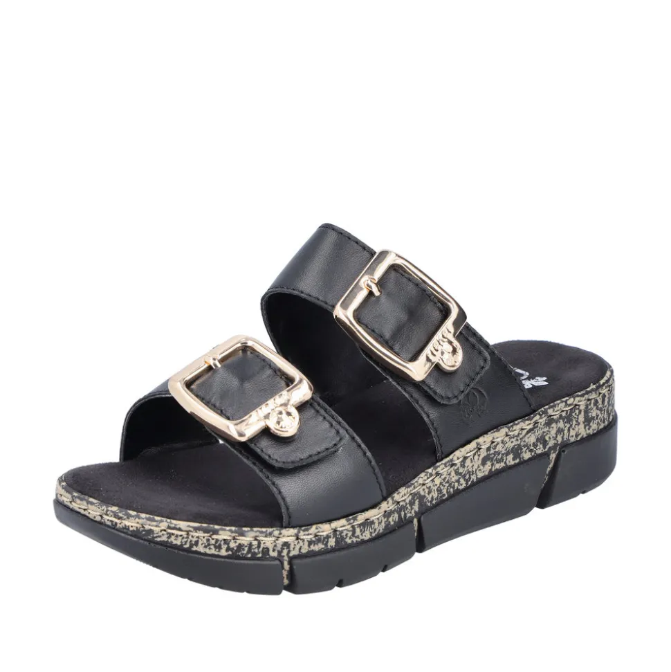 Cheap Rieker Sandal Dame Sort