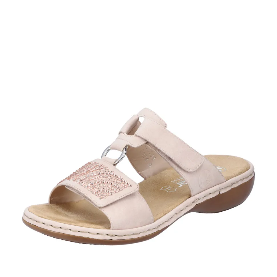 Flash Sale Rieker Sandal Dame Lyserød