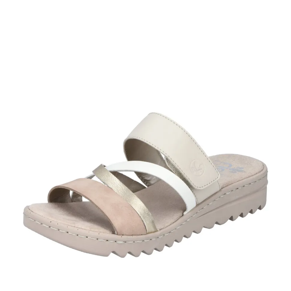 Cheap Rieker Sandal Dame Beige