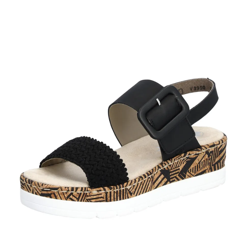 Shop Rieker Sandal Dame Sort