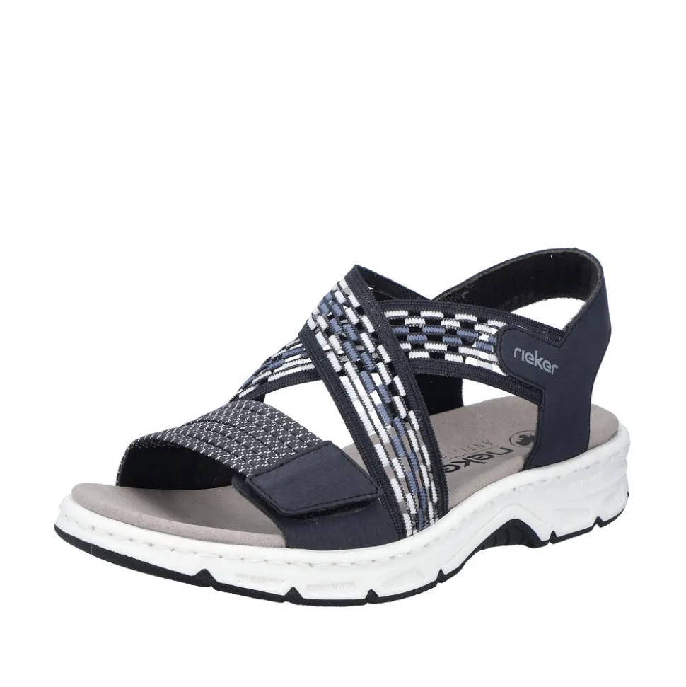 Shop Rieker Sandal Dame Blå