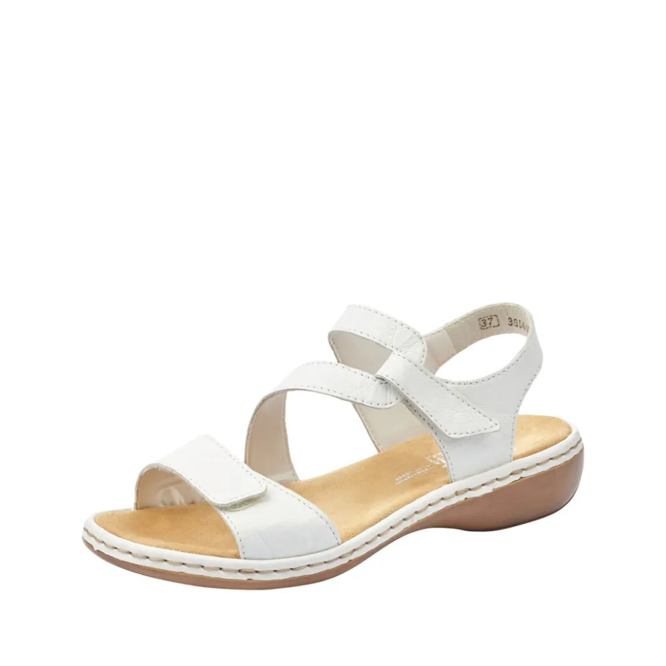 Clearance Rieker Sandal Dame Hvid