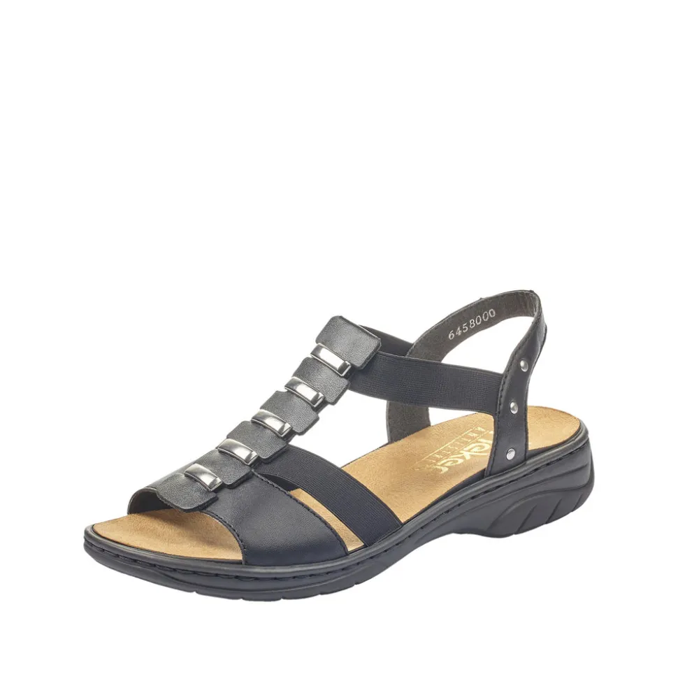 Store Rieker Sandal Dame Sort