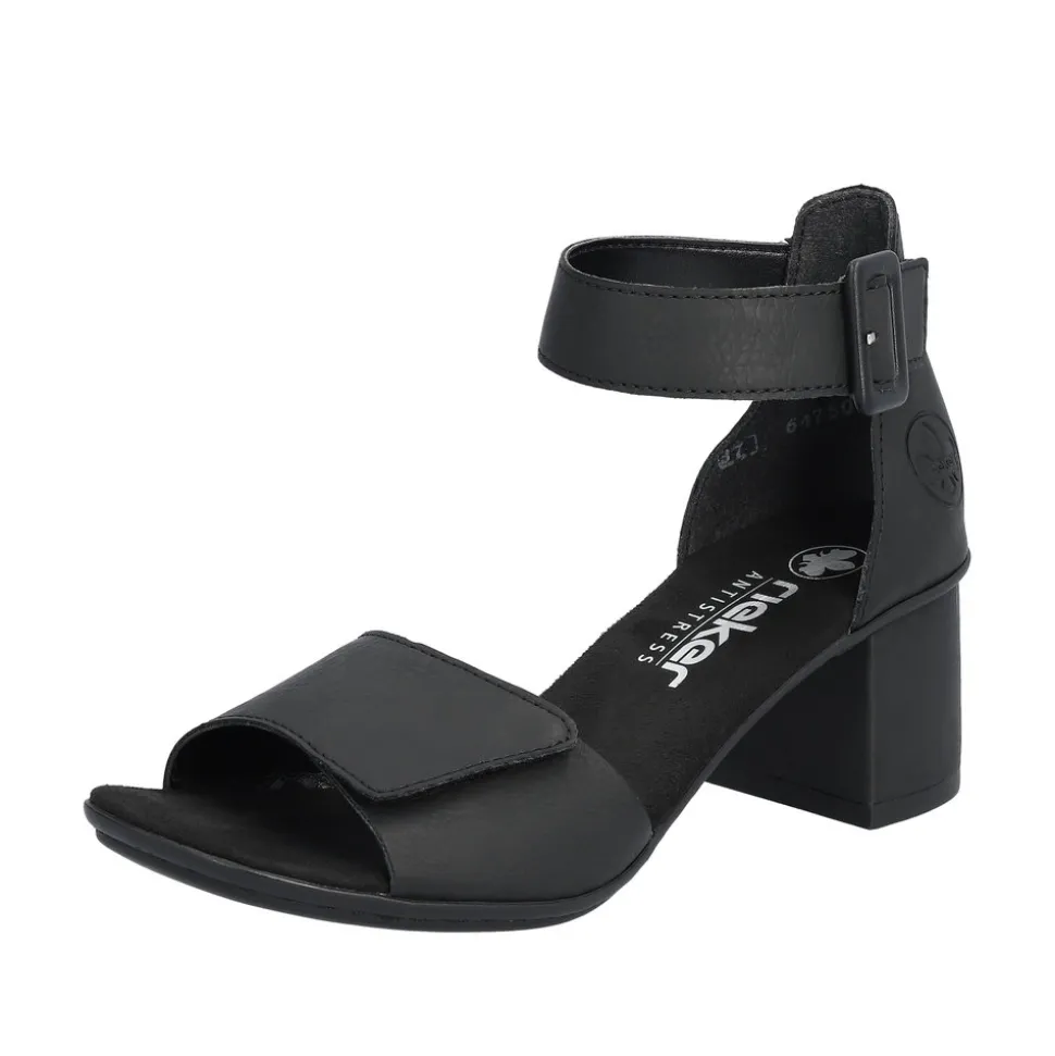 New Rieker Sandal Dame Sort