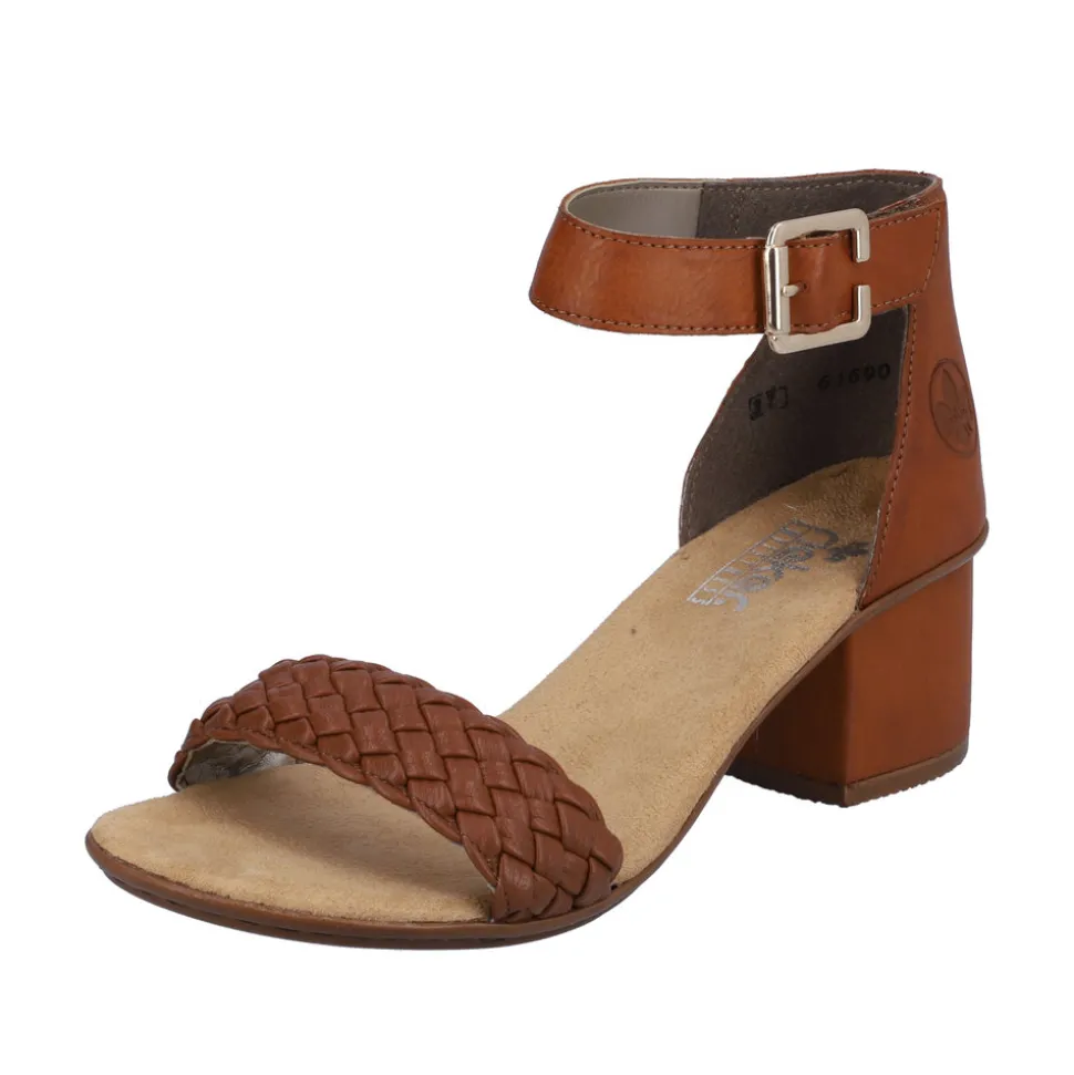 Discount Rieker Sandal Dame Brun