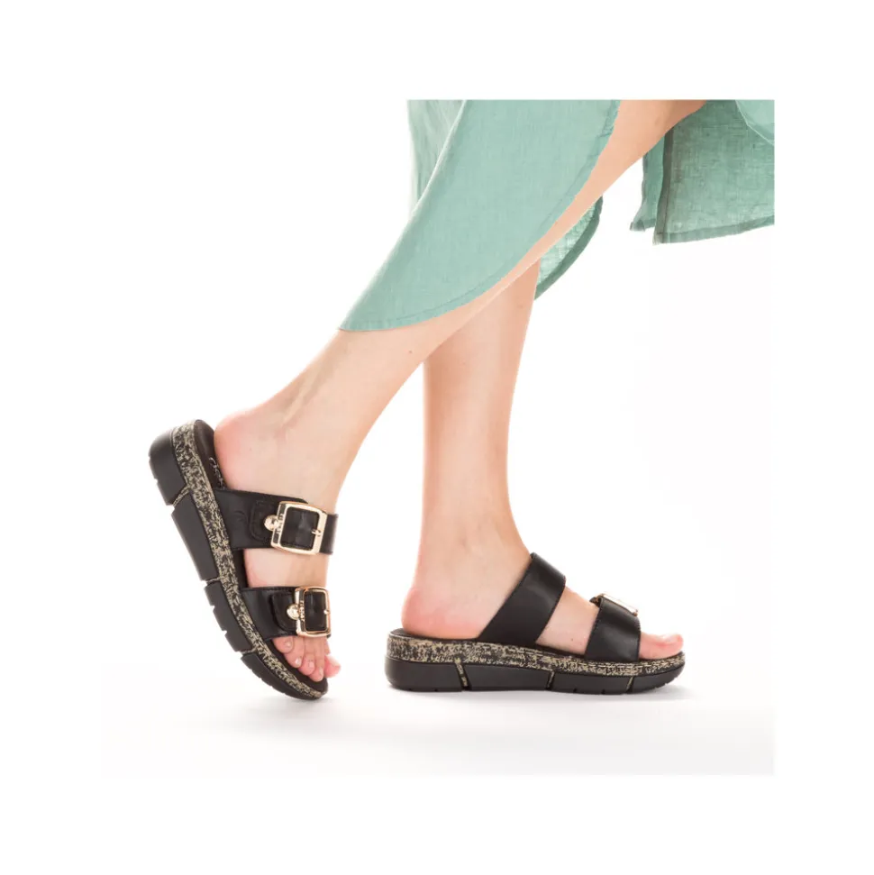 Cheap Rieker Sandal Dame Sort