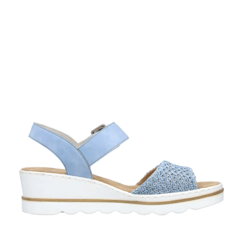 Flash Sale Rieker Sandal Dame Blå