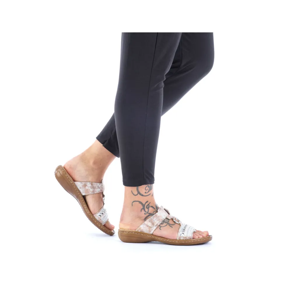 Best Sale Rieker Sandal Dame Lyserød,pink,rosa