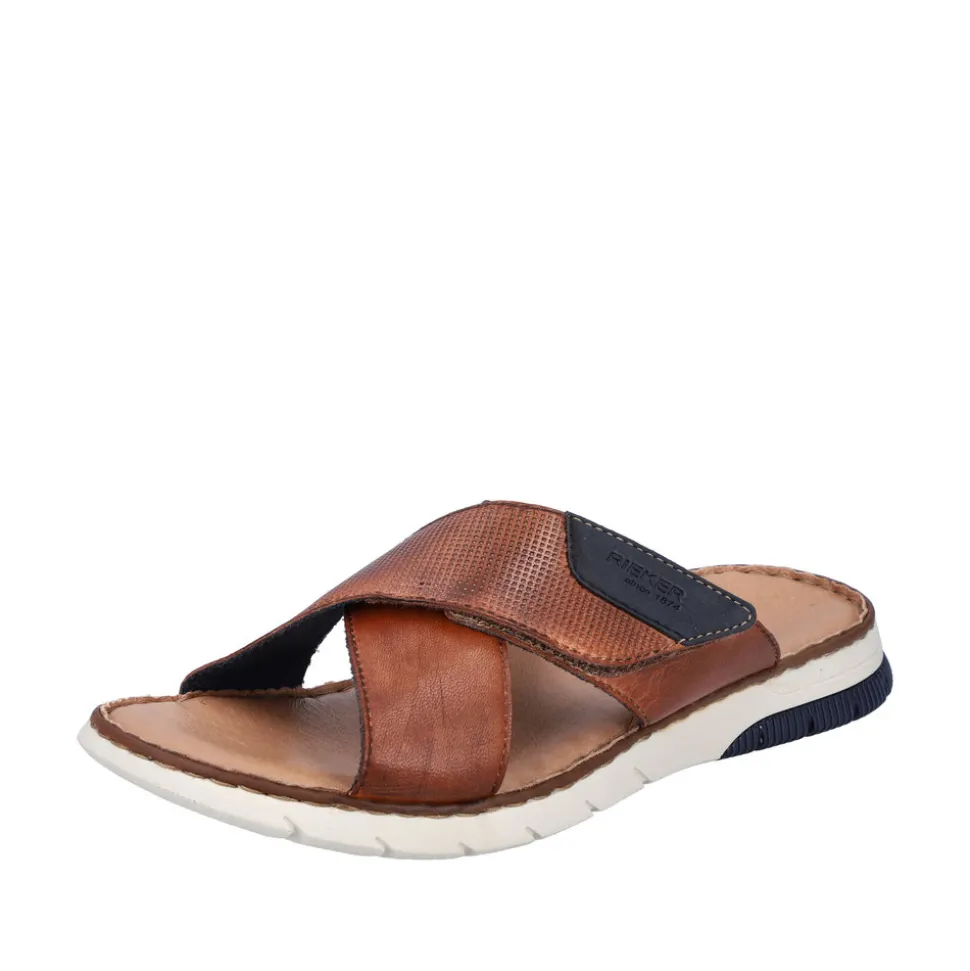 Clearance Rieker Sandal Herre Brun