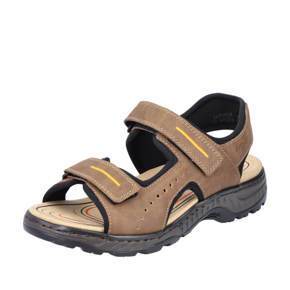 Flash Sale Rieker Sandal Herre Brun