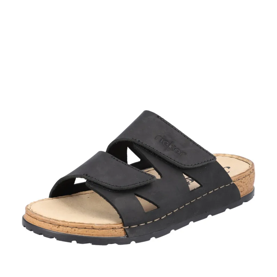 Clearance Rieker Sandal Herre Sort