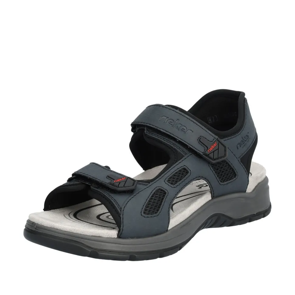 New Rieker Sandal Herre Blå