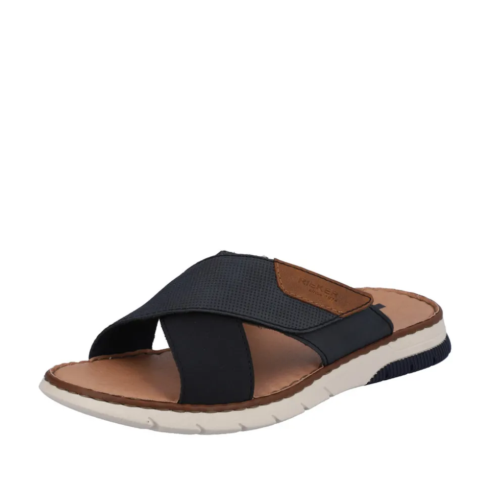 Clearance Rieker Sandal Herre Blå