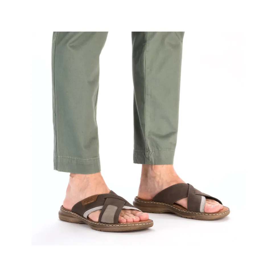 Hot Rieker Sandal Herre Brun