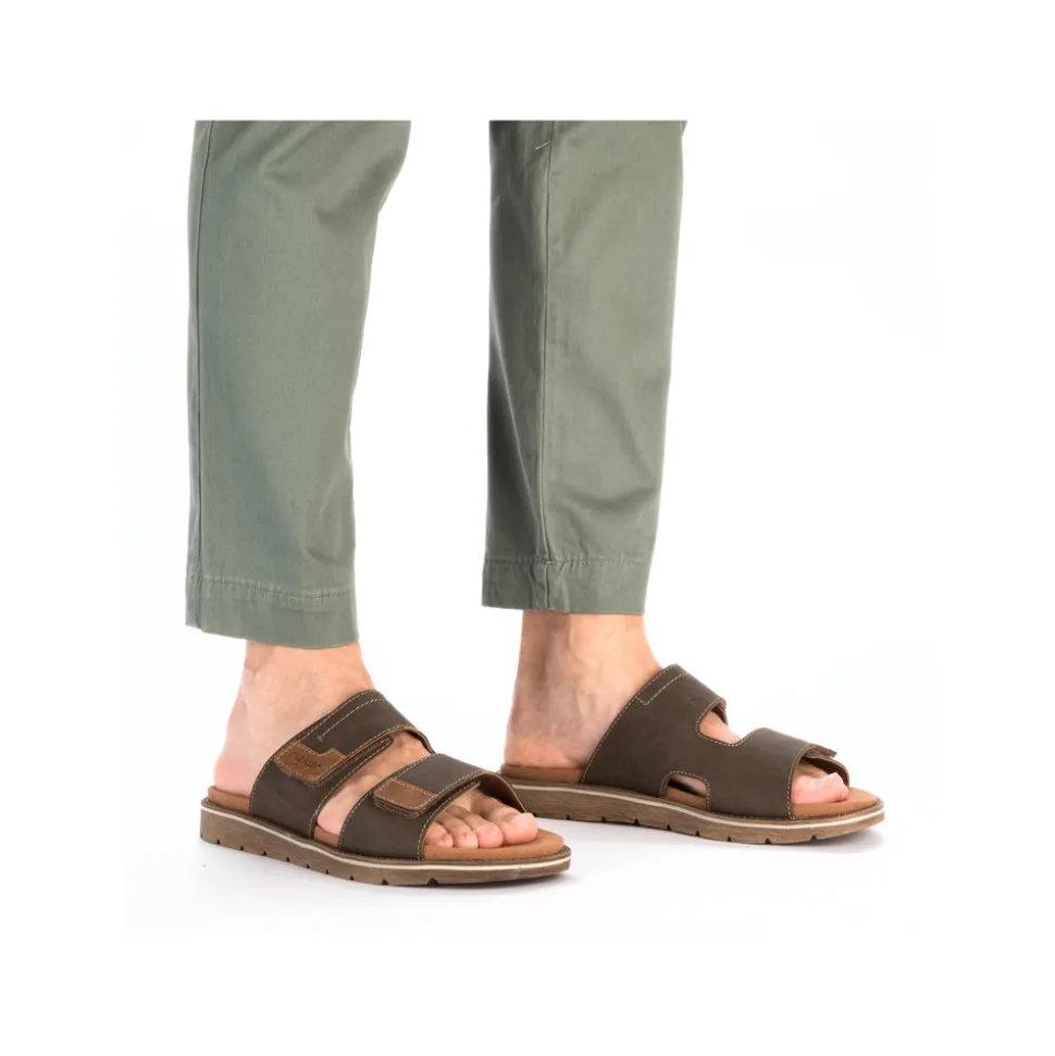 Discount Rieker Sandal Herre Brun