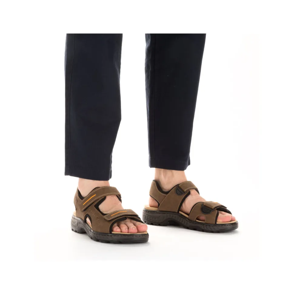 Flash Sale Rieker Sandal Herre Brun