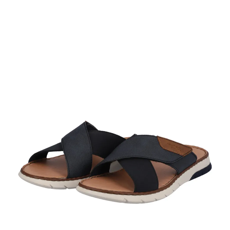 Clearance Rieker Sandal Herre Blå