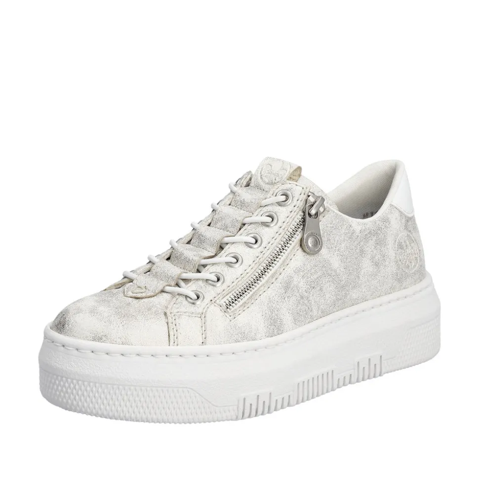 Store Rieker Sneakers Dame Guld