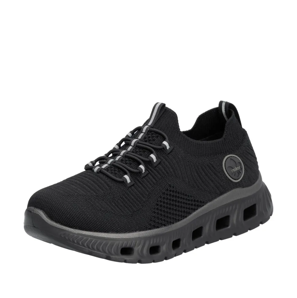 Hot Rieker Sneakers Dame Sort