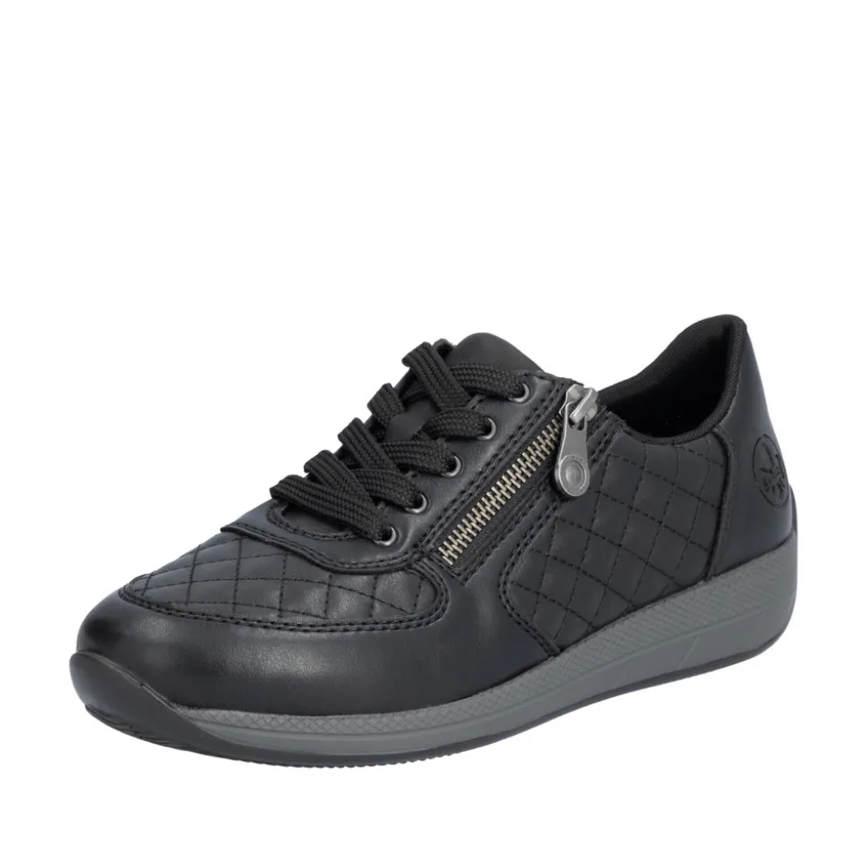 Sale Rieker Sneakers Dame Sort